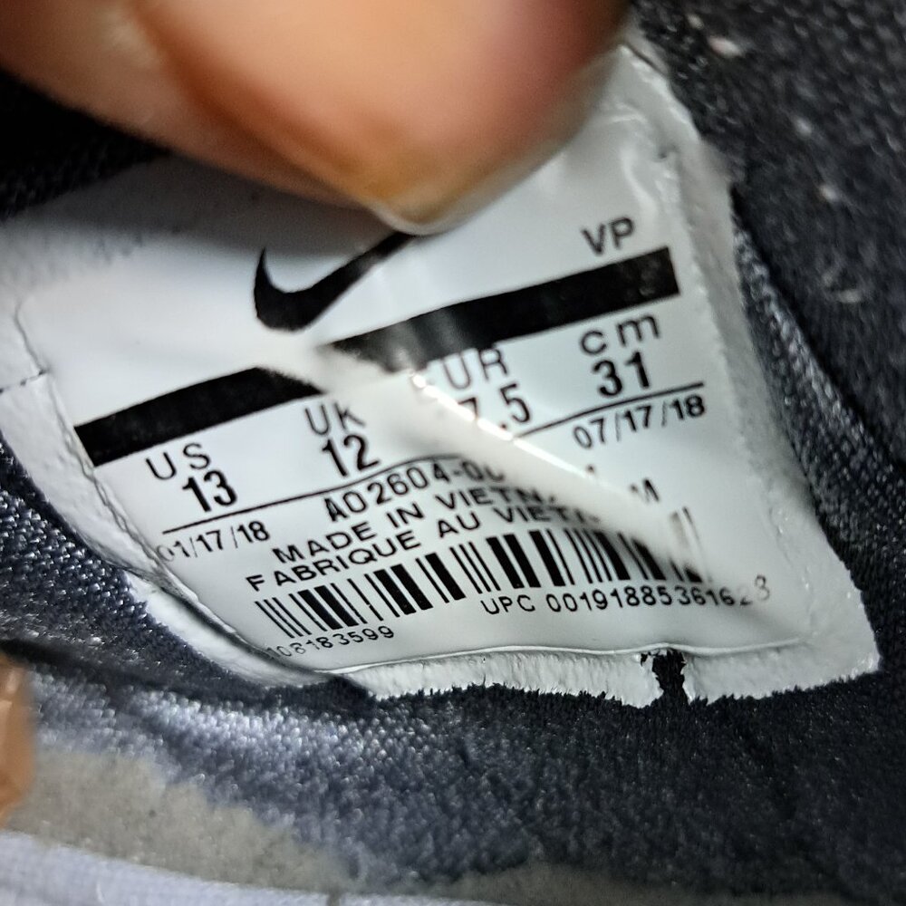 %Men's Nike KD 11 Basketball Shoes A02604-002 Gray Size 13 Durant A8 - Picture 7 of 14